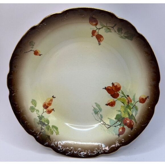 1890's Warwick China Serving Bowl No Chips - Picture 2 of 8